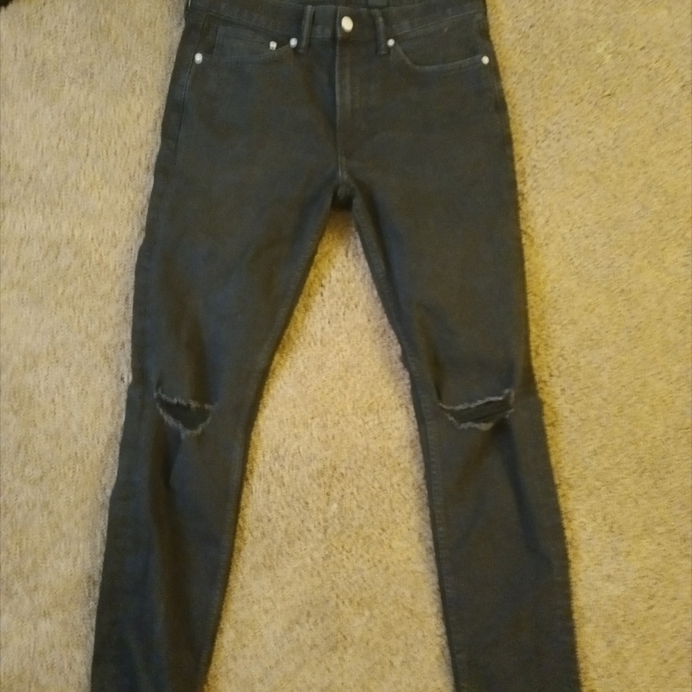 Skinny Black denim jeans size 33/32